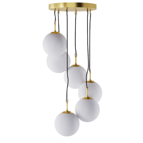 Люстра FJ6, Білий 110 см, Pikart Lights