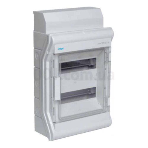 Щит розподільчий на 24(28) модулів накладний з прозорими дверцятами IP65 VECTOR, Hager