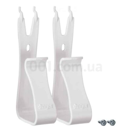 Комплект пластикових утримувачів для мультимедійних виробів, Hager