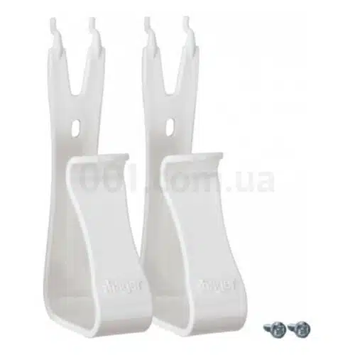 Комплект пластикових утримувачів для мультимедійних виробів, Hager