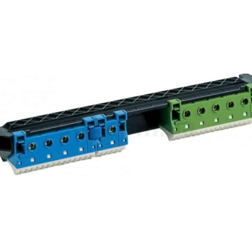 Утримувач з клемами PE/N: 19×N+17×PE / 5×N+5×PE, Hager