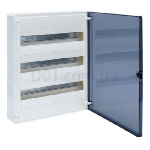 Щит накладний з прозорими дверцятами 54 модулі (3×18) GOLF, Hager