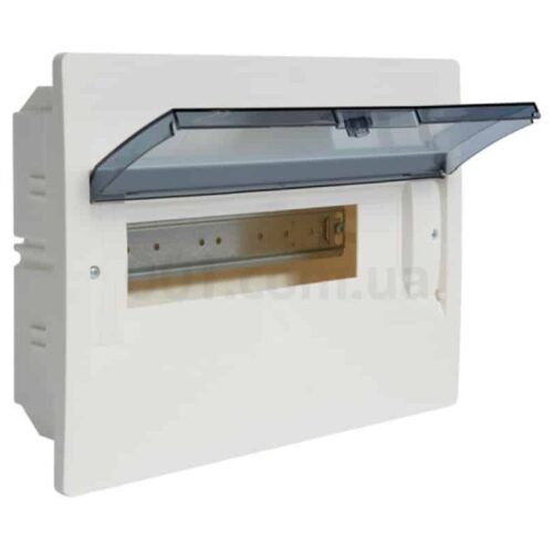 Щит врізний з прозорими дверцятами 12 модулів COSMOS, Hager