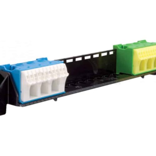 Утримувач з клемами PE/N: 11×N+11×PE / 3×N+3×PE, Hager