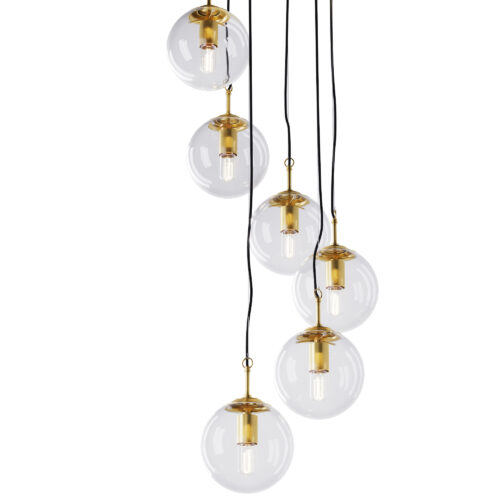 Люстра FJ6, Прозорий 150 см, Pikart Lights