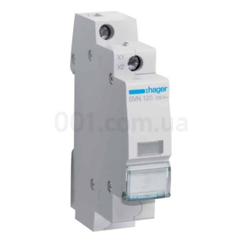 Індикатор модульний на DIN-рейку LED 230В білий, Hager