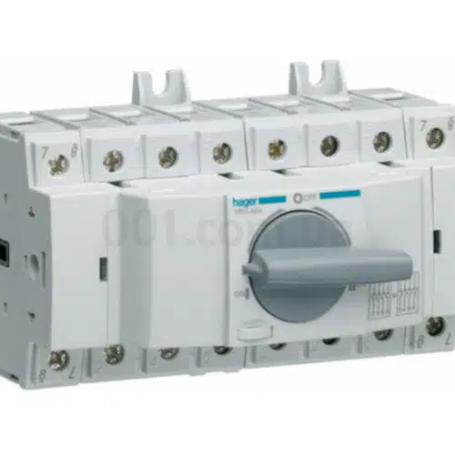 Перемикач модульний HIM406 трипозиційний (I-0-II) 4P 63А, Hager