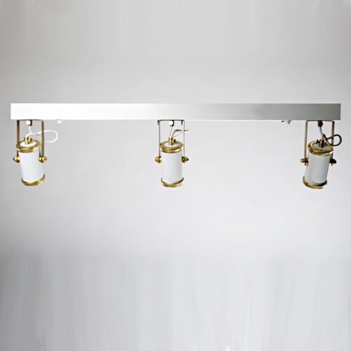 Люстра стельова 3Spots, Світла латунь/білий, Pikart Lights