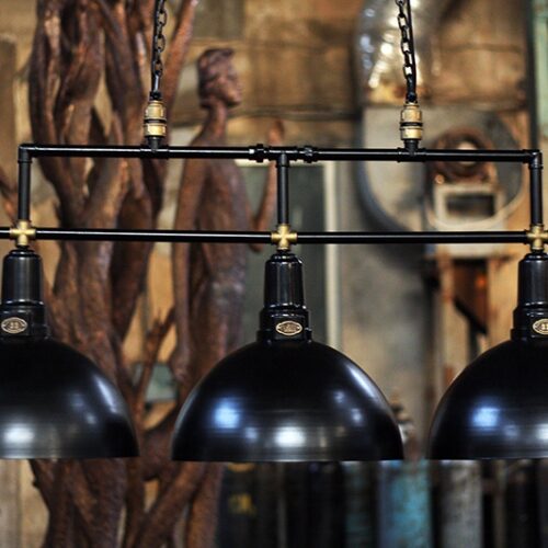 Люстра 3Round, Золотий/чорний, Pikart Lights