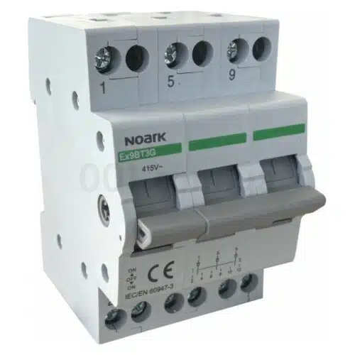 Перемикач навантаження (I-0-II) Ex9BT3G 3CO 32A, NOARK