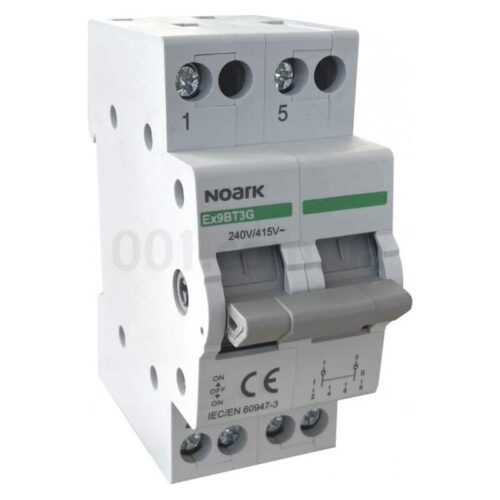 Перемикач навантаження (I-0-II) Ex9BT3G 2CO 40A, NOARK