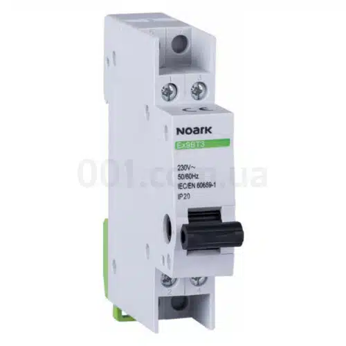 Модульний перемикач Ex9BT3 3-позиційний (I-0-II) 32A 2CO, NOARK