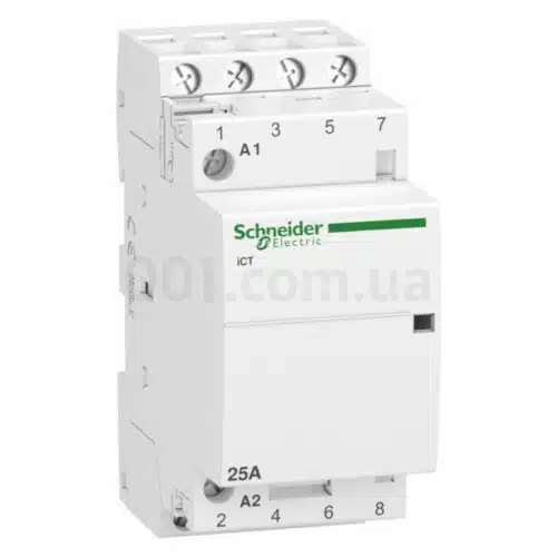 Контактор модульний iCT 25A 4НВ 220/240В, Schneider Electric