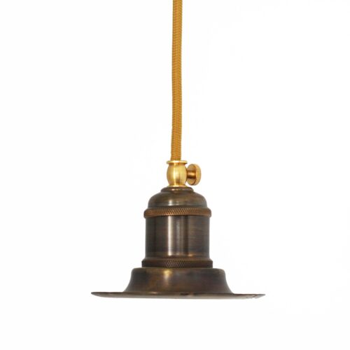 Підвіс латунний Small hat, елена латунь, Pikart Lights