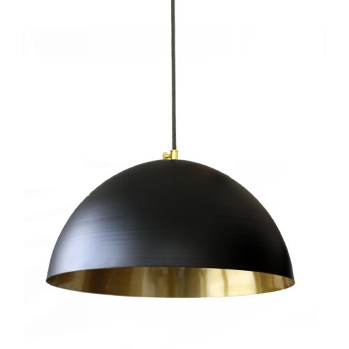 Підвіс Round, Світла латунь/чорний, Pikart Lights