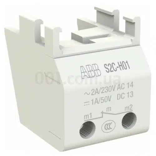 Блок додаткових контактів (нижній) S2C-H01 1НЗ для S200/S200M, ABB
