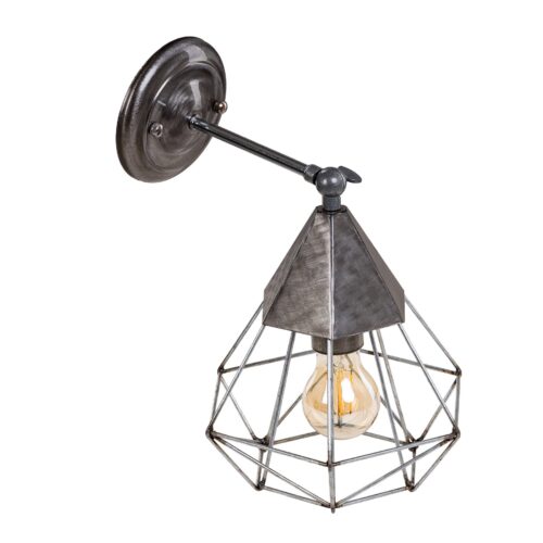 Бра (світильник настінний) Quarz W220 Брутал, Сталь, Atmolight