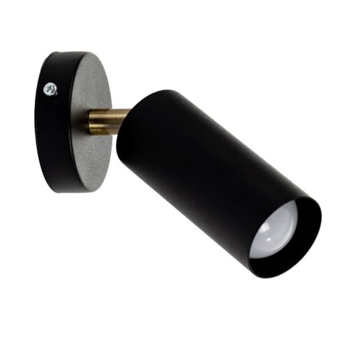 Бра (настінний світильник) Chime W110 Чорний, Atmolight