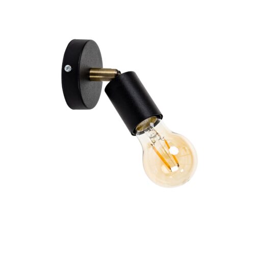 Бра (настінний світильник) Chime W60 Чорний, Atmolight