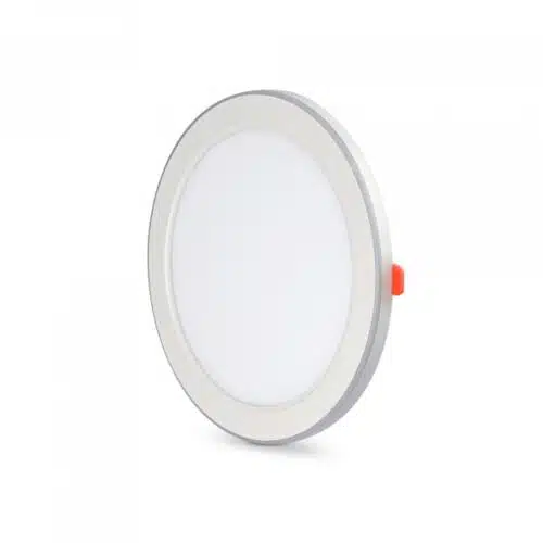 Світлодіодний світильник вбудований з декоративною підсвіткою VIDEX DL4R 18W+6W 5000K+2700K 220V