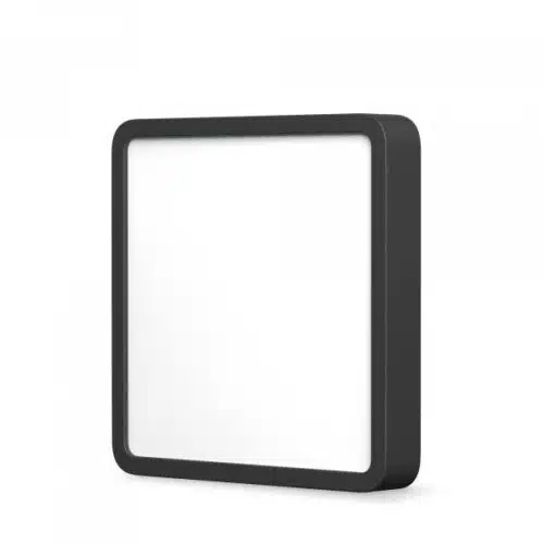 Світлодіодний світильник накладний квадрат VIDEX 18W 5000K Black