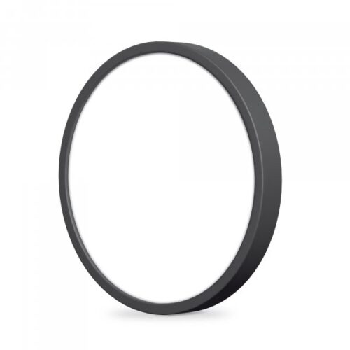 Світлодіодний світильник круглий накладний VIDEX 24W 5000K Black