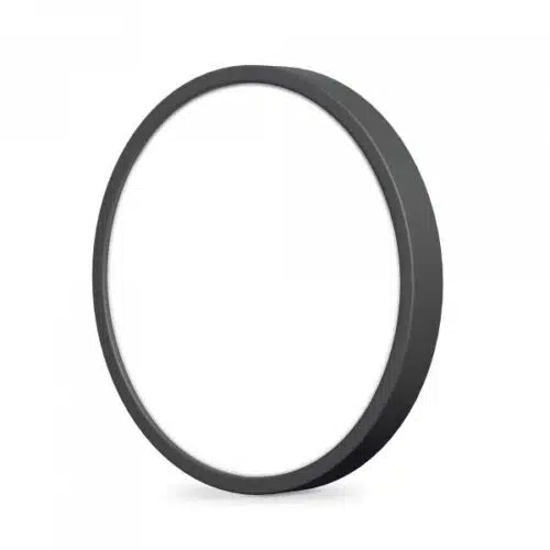 Світлодіодний світильник круглий накладний VIDEX 24W 5000K Black