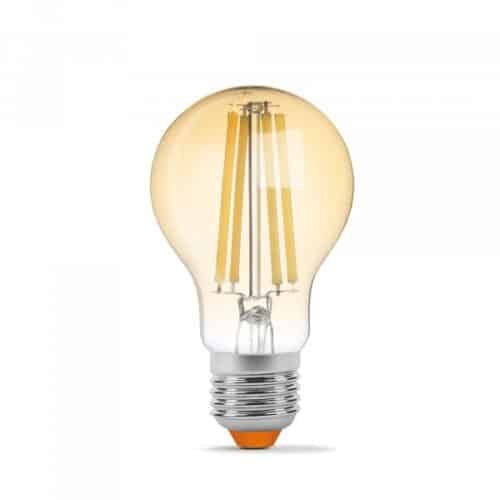 Світлодіодна лампа VIDEX Filament A60FA 10W E27 2200K бронза