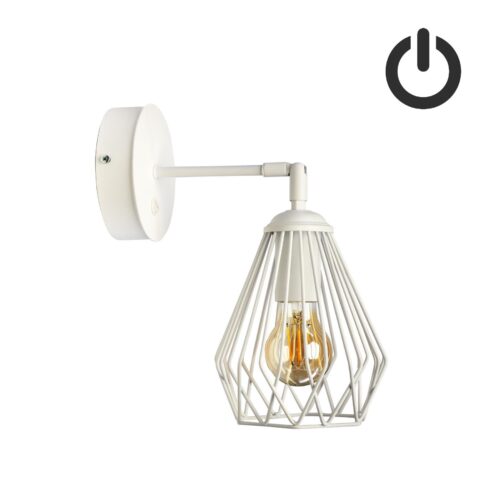 Бра з вимикачем Dribble W160BT Білий, Atmolight