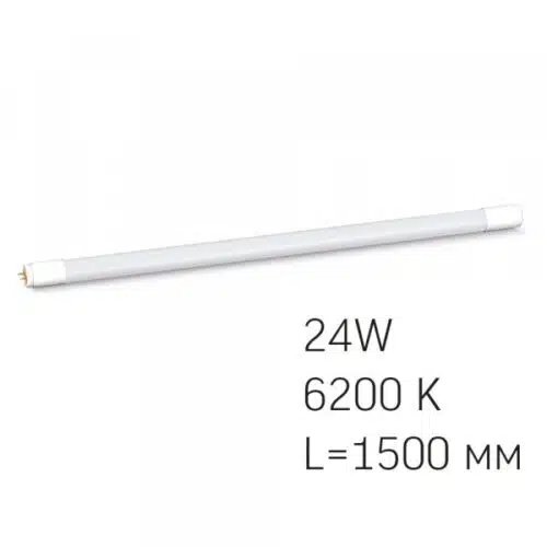 Світлодіодна лампа VIDEX T8 24W 1.5M 6200K матова