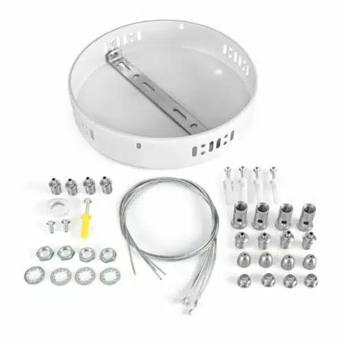 Комплект кріплень з фурнітурою для підвісного монтажу світлодіодної панелі