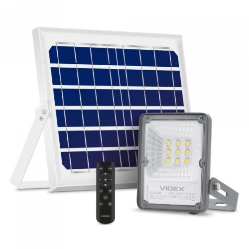 Світлодіодний прожектор автономний VIDEX 600Lm 5000K