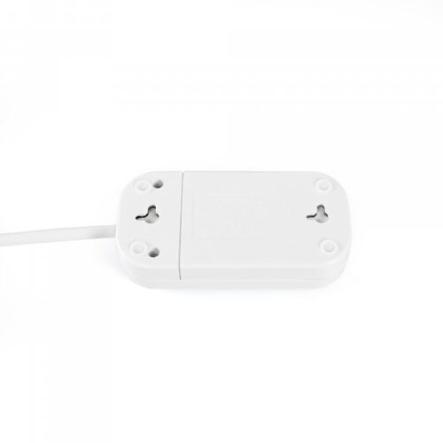 Подовжувач мережевий без заземлення 2 гнізда 3м (2x1мм) білий TITANUM STANDARD