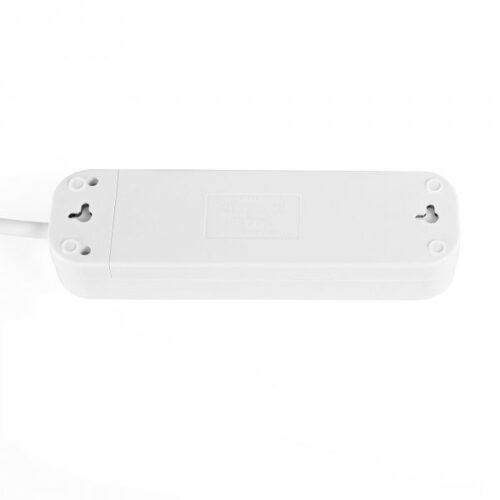 Подовжувач мережевий із заземленням 4 гнізда 3м (3x1.5мм) білий TITANUM STANDARD