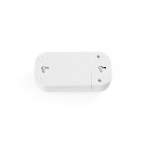 Колодка подовжувача без заземлення 2 гнізда біла TITANUM STANDARD