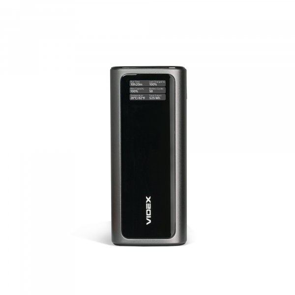 Повербанк 20000mAh VIDEX VPB-350 130W PD100W +Display 8 Повербанк 20000mAh VIDEX VPB-350 130W PD100W +Display