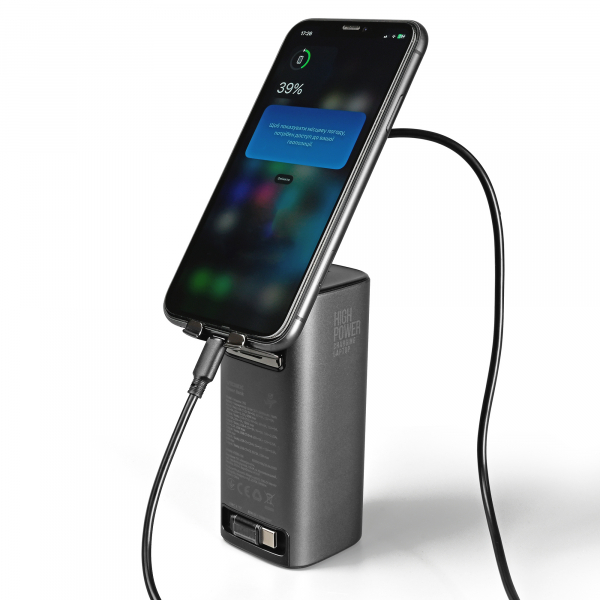 Повербанк 20000mAh VIDEX VPB-350 130W PD100W +Display 12 Повербанк 20000mAh VIDEX VPB-350 130W PD100W +Display