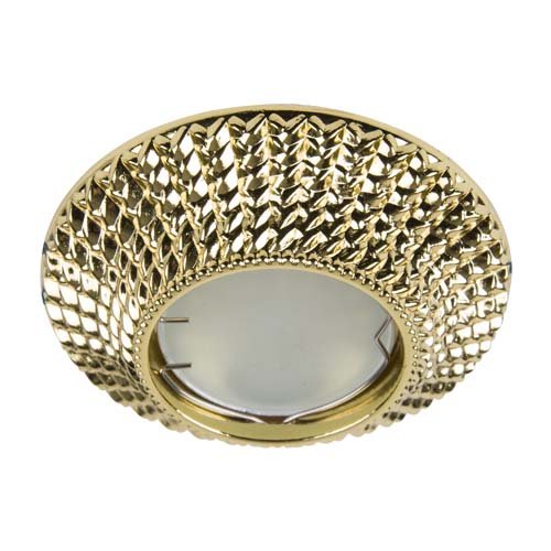 Вбудований світильник Feron CD003 під лампу золото