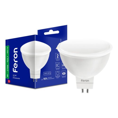 Світлодіодна лампа Feron LB-240 4Вт G5.3 2700K