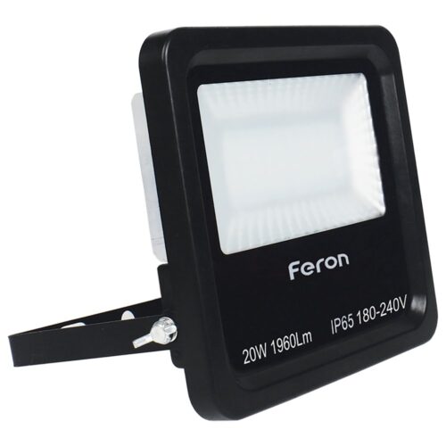 Світлодіодний прожектор Feron LL-620 20Вт 6400K чорний