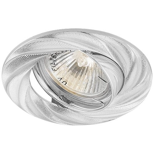 Вбудований світильник Feron DL6027 під лампу хром