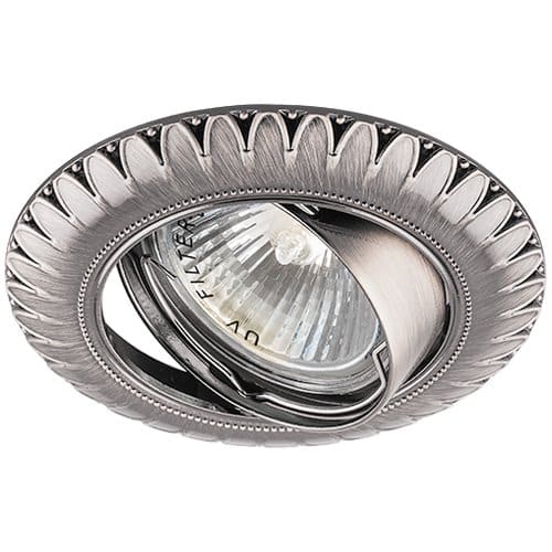 Вбудований поворотний світильник Feron DL6051 під лампу титан