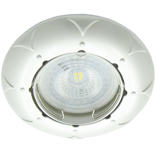 Вбудований світильник Feron DL6022 під лампу перлове срібло