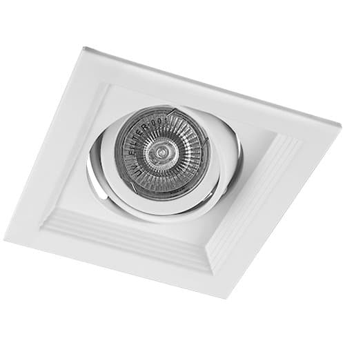 Карданний світильник Feron DLT201 під лампу білий