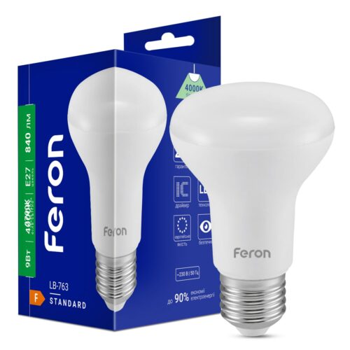 Світлодіодна лампа Feron LB-763 9Вт E27 4000K
