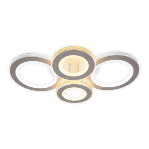 Світлодіодна накладна люстра Ardero AL6164-1ARD VIVID 42Вт білий