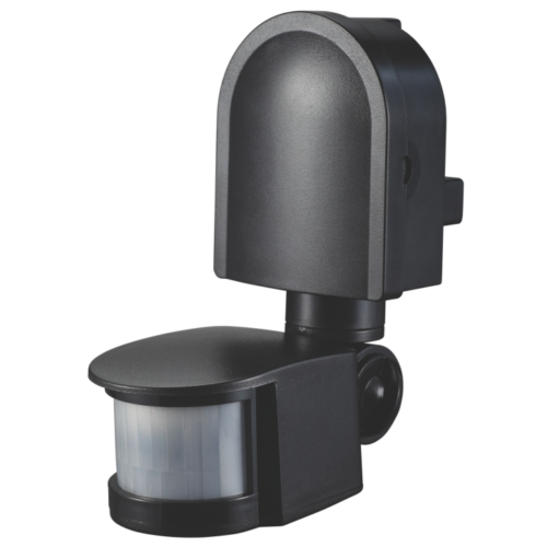 Датчик руху VELMAX V-ІМS-13, AC220V, кут 180°, (ST10F), чорний