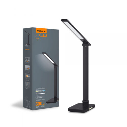 Світлодіодна лампа настільна з бездротовою зарядкою VIDEX VL-TF17B 18W 1800-6500K