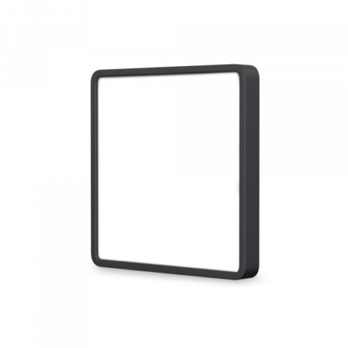 Світлодіодний світильник накладний квадрат VIDEX 24W 5000K Black