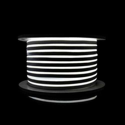 Світлодіодний неон PROLUM™ 8x16, IP68, 220V, Series "GL", Білий, PRO